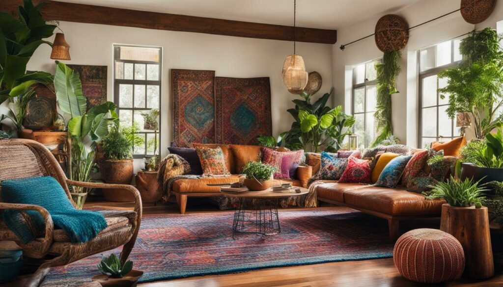 Bohemien woondecoratie