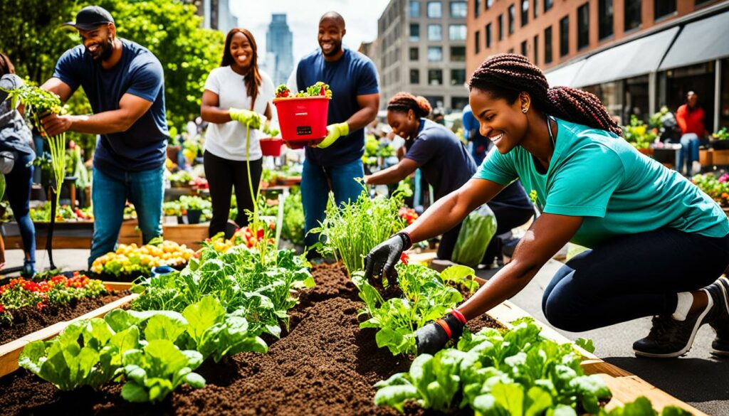 Urban gardening projecten